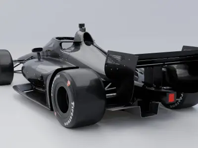 Dallara IR18 3D model