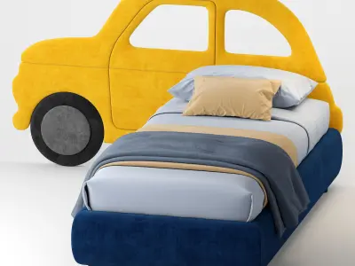 Bside Car bed 3D model