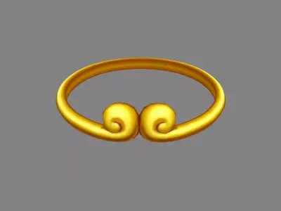 the Incantation of the Golden Hoop - Journey to the West Low-poly 3D model