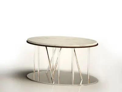 CAFFE TABLE Free low-poly 3D model