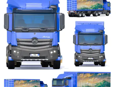 BENZ ANTOS 3D model