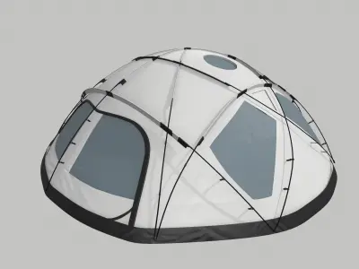 Camping Tent 3D model