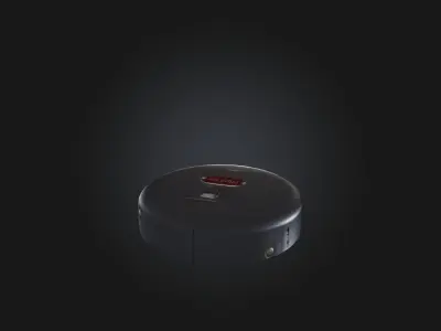 Button Low-poly 3D model buy