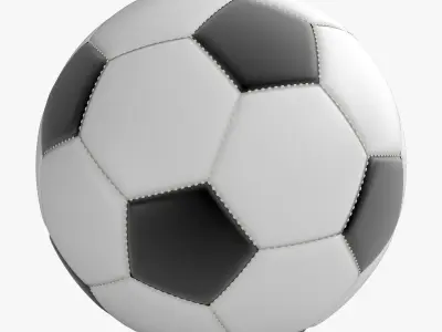 Soccer Ball 3D model 36
