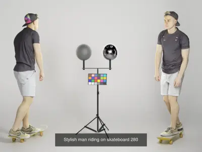 People sport 13 3D Model Pack