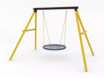 Nest Swing Set 3D model
