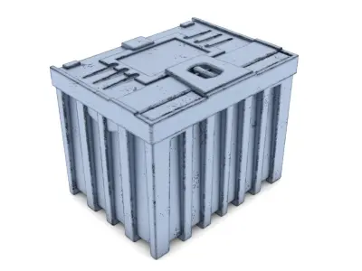 Yavin Cargo Container 1-18 scale Kenner Hasbro Free 3D print model