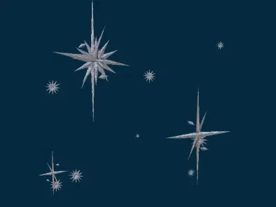 STARS three Free 3D model