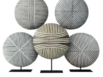 Zulu Round Shields 4 3D model