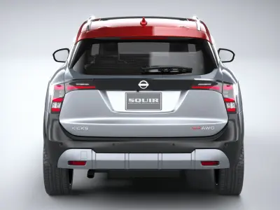 Nissan Kicks 2025 3D model