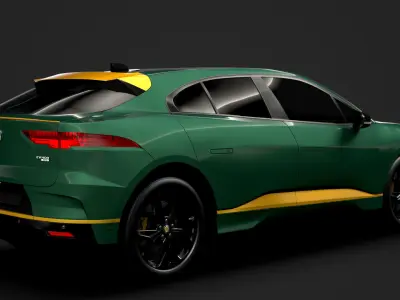 Lister I Pace EV400 ADW HSE 2019 3D model