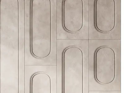94 Headboard Wall Panel 3D model