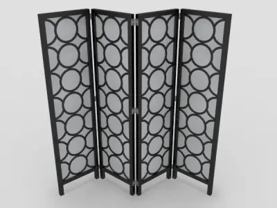 Room Divider-1 3D model