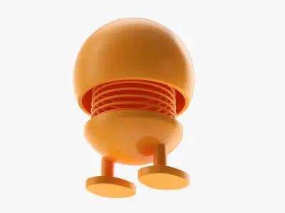 Car spring toy figure 04 please sorry 3D model