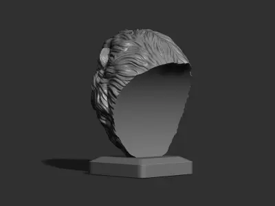 Lion quiet 3D print model