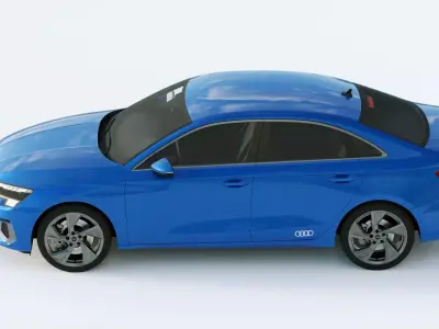 Audi A3 Sedan 2021 3D model