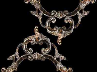 Classic carved 006 3D model