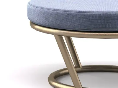 Hanging chair  Low-poly 3D model