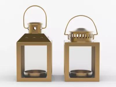 Candle Holder 3D model 7