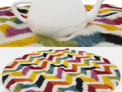 Rugs No 616 Low-poly 3D model
