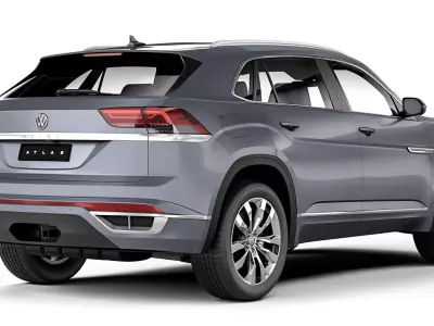 Volkswagen Atlas Cross Sport R-Line 2021 3D model