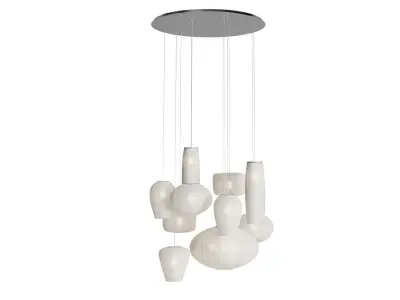 Carina Cluster Pendant Lights 3D model