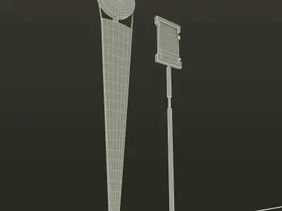 Football Chain Set 3D model