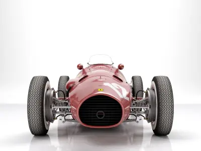 Ferrari F2 500 1952 3D model
