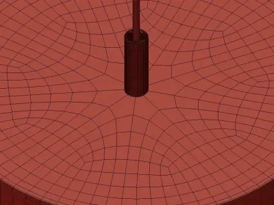 ZINNIA three pendant lights 3D model