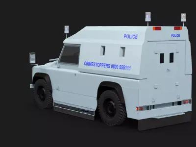 Police Tangi 3D model