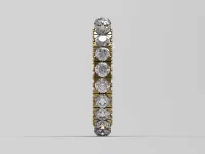 The Eternity jewelry stl 3d Ring model rr0015 3D print model