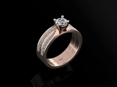 Women Ring 34 3D print model purchase