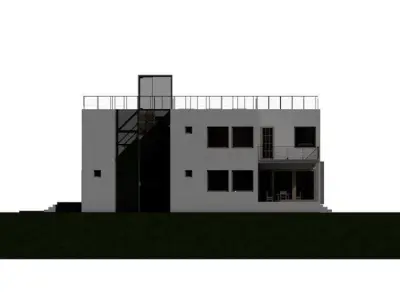 Residential house 3D model