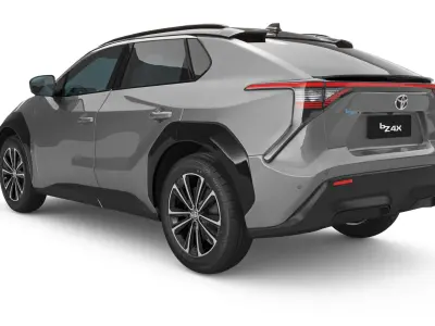 2025 Toyota bZ4X with Interior 3D model