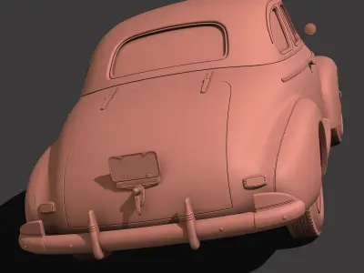 chevrolet 1941 special deluxe 3D model