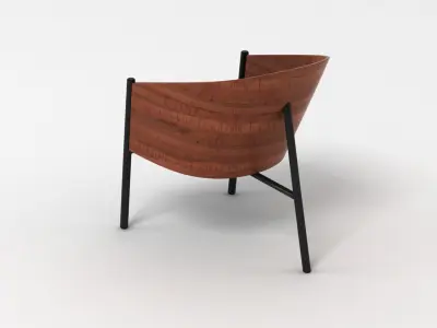 Coste Chair 3D model