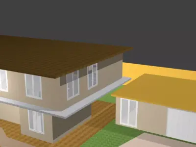 Modern House 3D model purchase