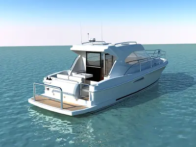 Riviera 3600 Sport Yacht 3D model