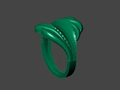 Plain Ring Women Ready STL 3DM Models Womens Rings 3D models 3D print model purchase