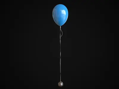 Balloons balloon floating 3D model