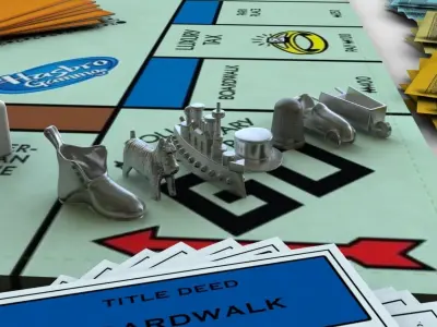 Monopoly Game 3D model