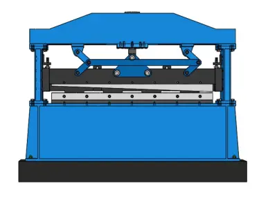 Hydraulic shearing machine 3D print model