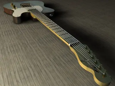 Fender Telecaster 3D model