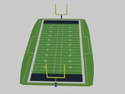  Superbowl Field 3D model