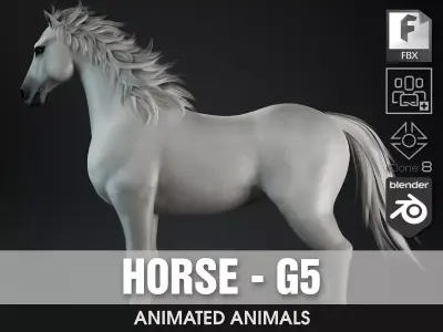 Horse-G5 3D model