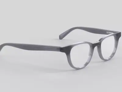 Eleanor Eyewear Glasses Low-poly 3D model
