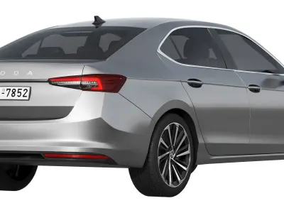 Skoda Superb 2024 3D model