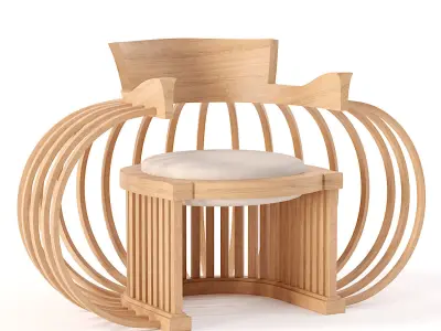 Torus Chair 3D model
