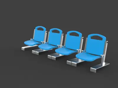 stadium seat  3D model