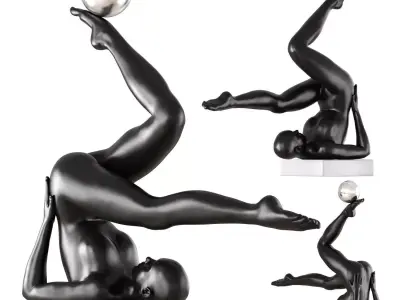 Tickmacrevan Modern Doll Figurine 3D model